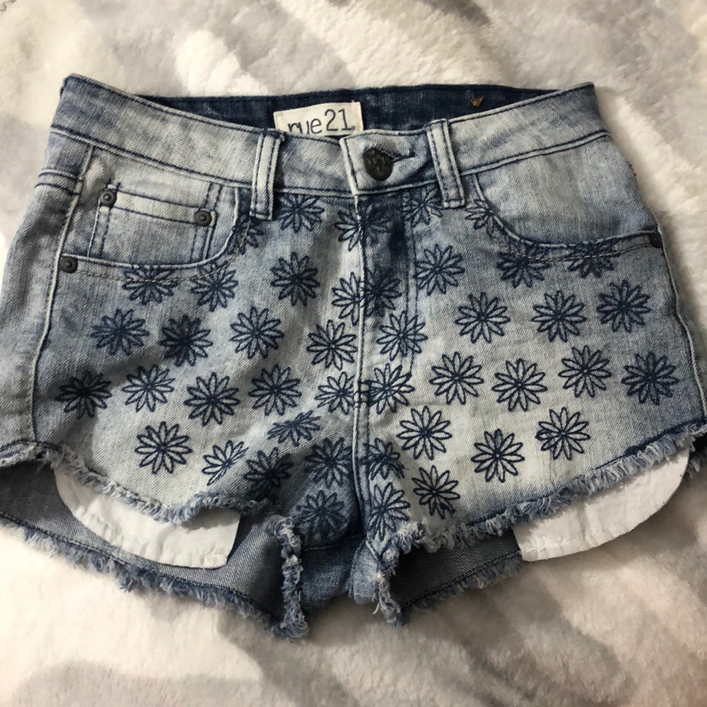 Jean shorts